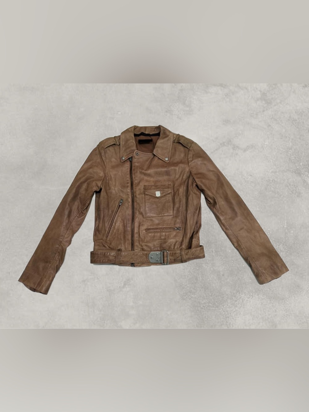 Diesel Black Gold Sheep Leather Jacket